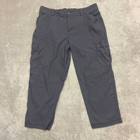 Duluth Trading Co Pants - Duluth Trading Company Women's Dry On The Fly Cargo Hiking Pants Gray Size 14x22